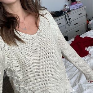 NWT Cream Sweater